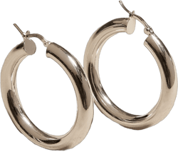 Ravena Small Hoop Earrings by Aureus + Argent | Banana Republic