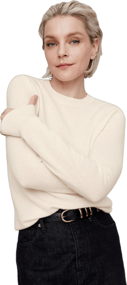 Lightweight Cashmere Crew-Neck Sweater | Banana Republic