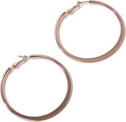 Flat Hoop Earrings