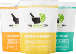 Bulk Shower Steamers with Essential Oils Combo Set by The Herbal Zen (3 Packs of 10 tablets, Value Set), Bulk Shower Bombs, Relaxation Gift for Women and Men, Birthday Gifts, Stocking Stuffer Citrus Collection