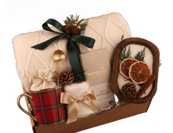 Spa Gift Box for Women with Personalized Card, Pampering Hygge Gift Box for Her, Best Summer Birthday Gift for Best Friend