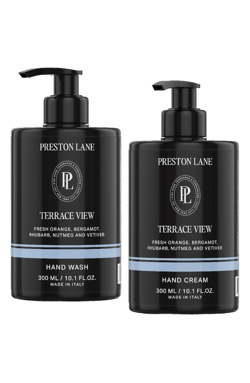 Preston Lane Terrace View Hand Wash & Hand Cream Gift Set