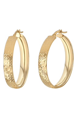 Bony Levy 14K Hoop Earrings