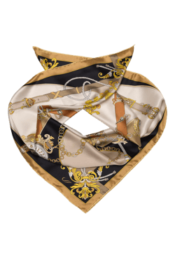 Elizabetta Moment in Time - Hand Rolled Silk Foulard for Women