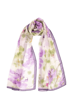 Elizabetta Monique - Long Sheer Silk Scarf for Women