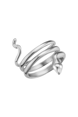 Oradina Sterling Silver Snake Wrap Ring
