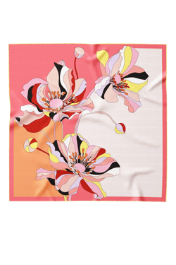Elizabetta Julia - Hand Rolled Large Silk Foulard for Women