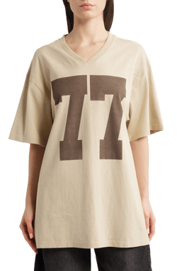 BDG Urban Outfitters 77 V-Neck Graphic T-Shirt
