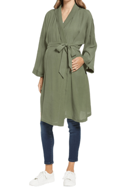 Emilia George Maternity Robe & Face Mask Set