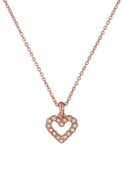 Ted Baker Amore Crystal Heart Pendant Necklace