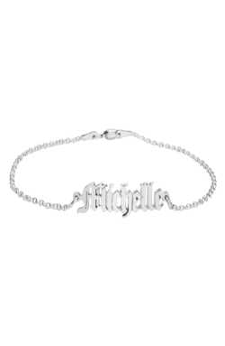 MELANIE MARIE Personalized Nameplate Pendant Bracelet