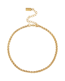 BEN ONI Wheat Chain Anklet
