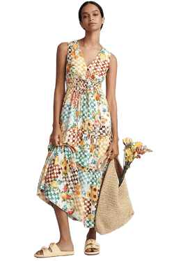The Somerset Maxi Dress: Linen Ties Edition