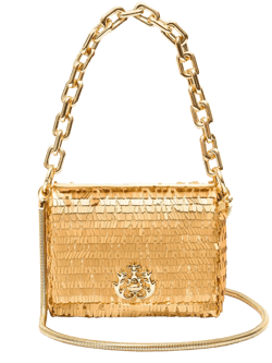 logo-plaque shoulder bag