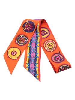 2000s Twilly Balles du Mexique scarf
