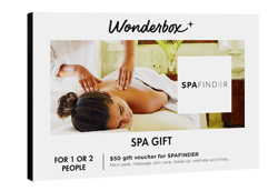 Wonderbox – Original Gift Idea - Experience Gift – Spa Gift - Spa Finder Voucher - For 1 or 2 people – Relaxing gift