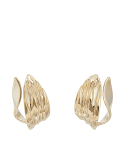 sculptural earrings