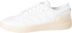 adidas Women's Court Revival Sneakers Tennis Shoe 11 White/White/Gold Metallic