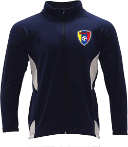 Sports Men's Track Jacket Ecuador Color Navy Blue/White