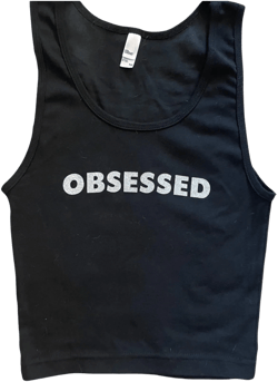 Ari Dayan: Obsessed Crop Tank Black