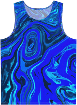 Men's Chill Blue Ice Festival Tank Top