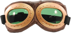Aviator Goggles (Brown)