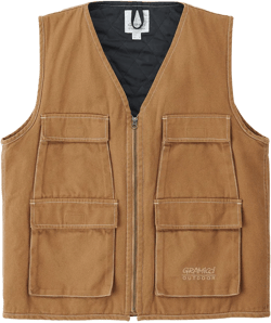 GRAMICCI GEAR VEST BROWN