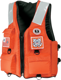 Mustang 4-Pocket Flotation Vest - Orange - Large [MV3128T2-2-L-216]