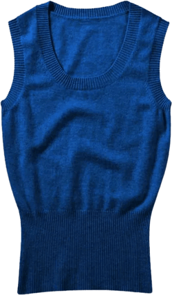 Parisbonbon Women's 100% Cashmere Scoop Neck Vest at Amazon Women’s Clothing store