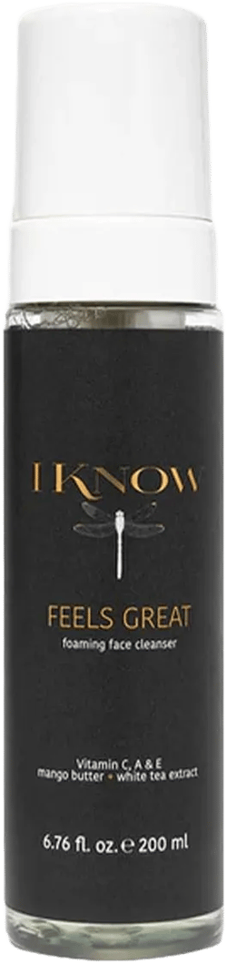 IKNOW FEELS GREAT Foaming Face Cleanser, Gentle Facial Cleanser for Deep Cleansing, Refreshing Skin Care, and Daily Face Wash, Hydrating and Moisturizing Face Wash (6.76 OZ)