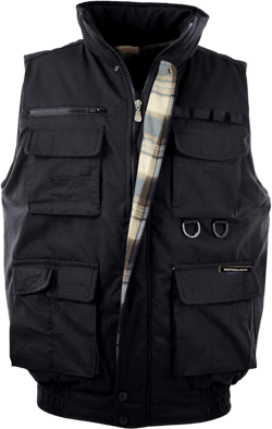 Renegade Men's Vest 1322 Pockets Hunting Padded 100% Authentic