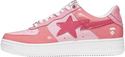 Ervkgm Sneakers for Women Men Classic Ape Head Logo Lightning Star Graphic Leather Trend Sports Shoes Low Top Skateboard Shoe