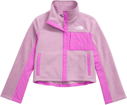 The North Face Girl's Fleece Mashup Jacket (Little Kids/Big Kids) X-Large Mineral Purple