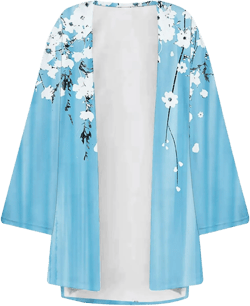 Women's Floral Print Flowy Sleeve Kimono Cardigan Loose Cover Ups Casual Top Lightweight Resort Summer Wear at Amazon Women’s Clothing store