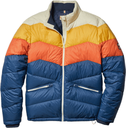 Colorblock Puffer Jacket