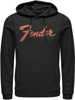 Men's Fender Classic Logo  Pull Over Hoodie - Black - 2X Large