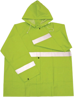 BOSS Fluorescent Green 35mm Rain Jacket