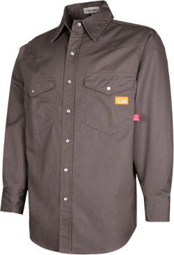 Titicaca FR Shirt Flame Resistant Work Shirt Men's Cotton 7.5oz Welding Shirt: Clothing, Shoes & Jewelry