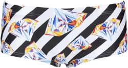 ARENA Men's Crazy Diamonds Low Waist Short Swimsuit 22 Black/White Multi