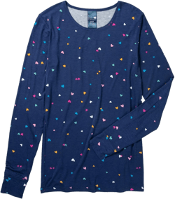 Zoe+Chloe Silky Print Tee, 2X Womens