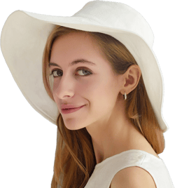 Linen Hat For Summer.Eco Sun Hat.Linen Head Cover.Wide Brims Flax Hat.Pure Linen White Hat.Beach wear hat.Elegant linen outfits