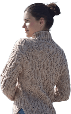 Hand Knit Sweater for Women Oversized Sweaters Womens Knitwear Wool Sweater Handmade Knit Pullover Warm Sweater Knit Top Knitted Sweater