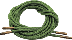 Fern Green 550 Paracord Boot Shoe Sneaker Laces with Bronze Metal Aglet Tips - Multiple Sizes and Color Options available
