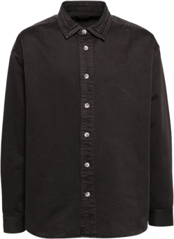 floral embroidery shirt