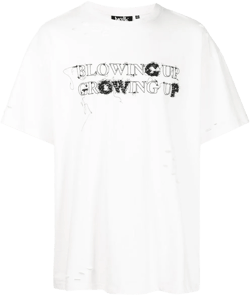 Blowing Up Growing Up stretch-cotton T-shirt