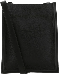 structured leather crossbody bag