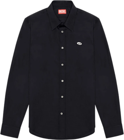 S-Benny-A logo-appliqué shirt