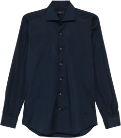 cutaway-collar shirt
