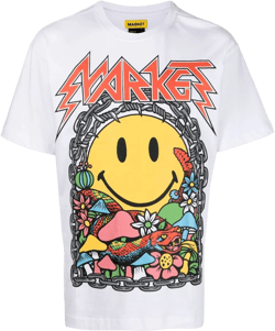 graphic-print cotton T-shirt