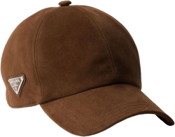 suede baseball cap
